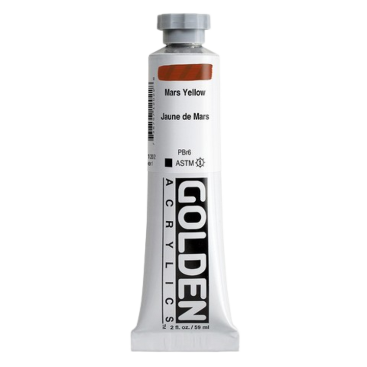Heavy Body Acrylic 2oz Mars Yellow