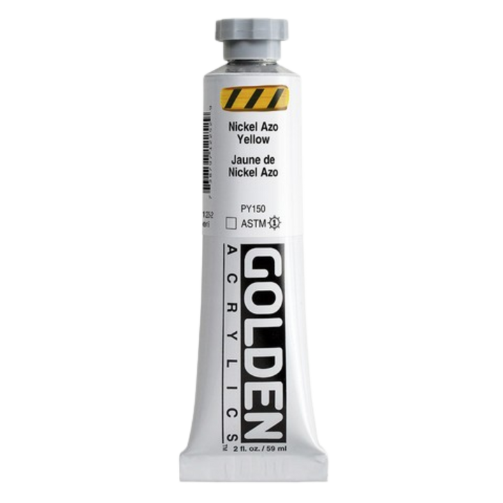 Heavy Body Acrylic 2oz Nickel Azo Yellow