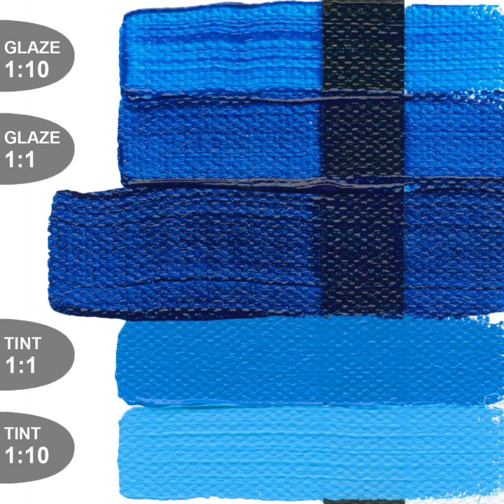 Heavy Body Acrylic 2oz Phthalo Blue Green Shade