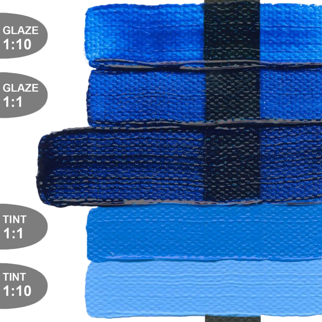 Heavy Body Acrylic 2oz Phthalo Blue Red Shade