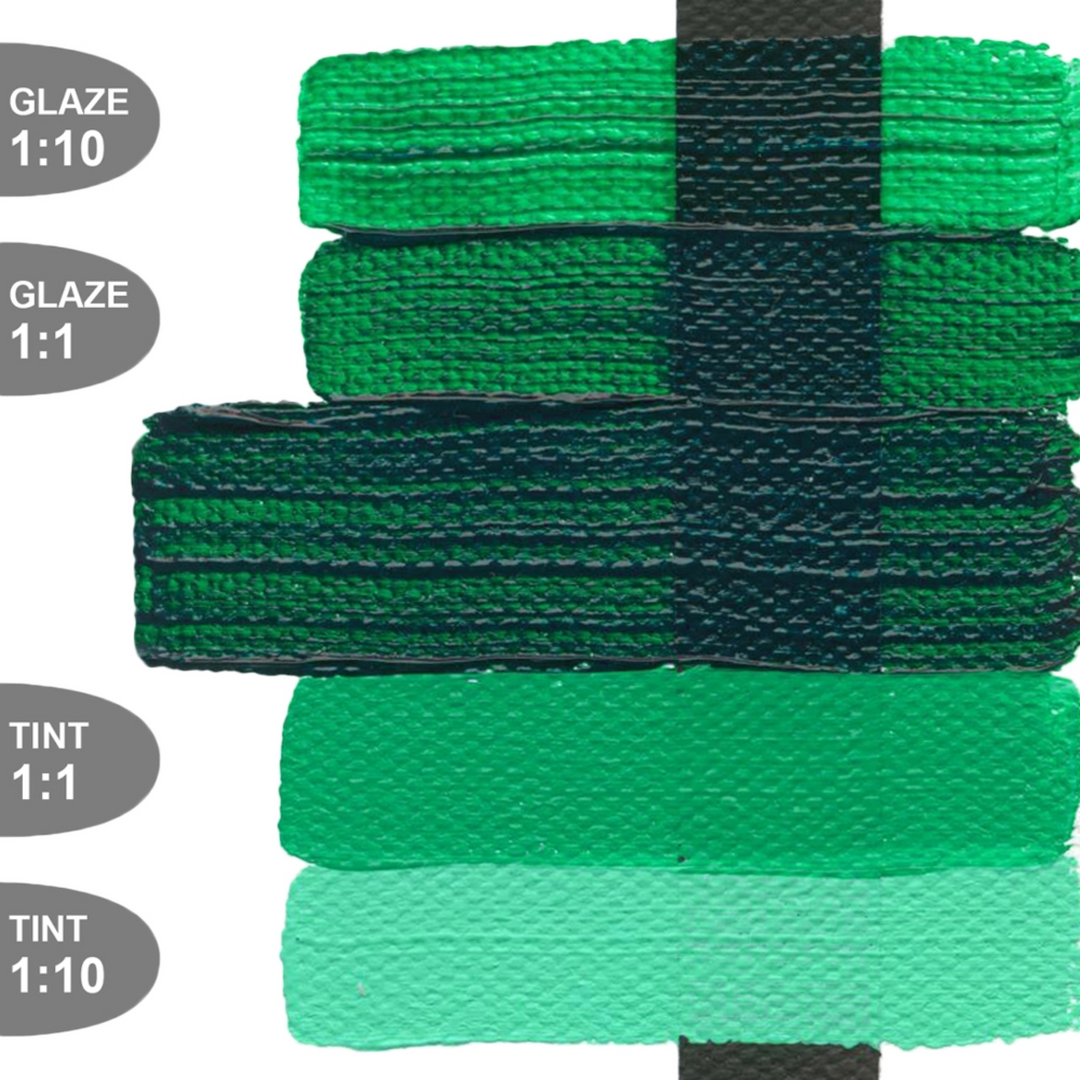 Heavy Body Acrylic 2oz Phthalo Green Blue Shade