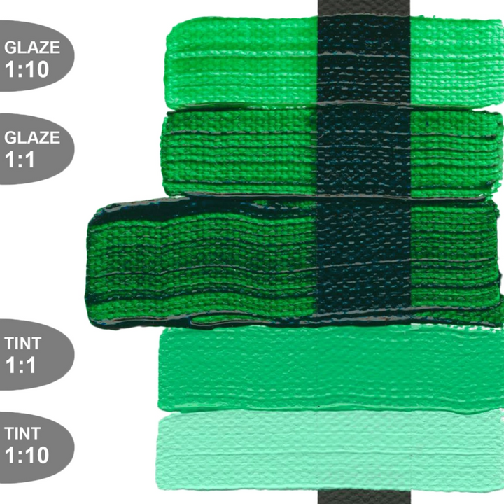 Heavy Body Acrylic 2oz Phthalo Green Yellow Shade