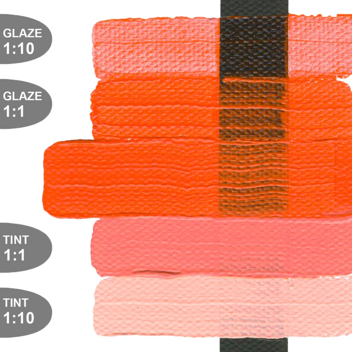 Heavy Body Acrylic 2oz Pyrrole Orange