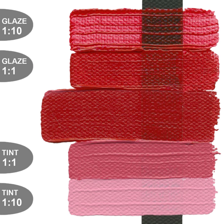 Heavy Body Acrylic 2oz Pyrrole Red Dark