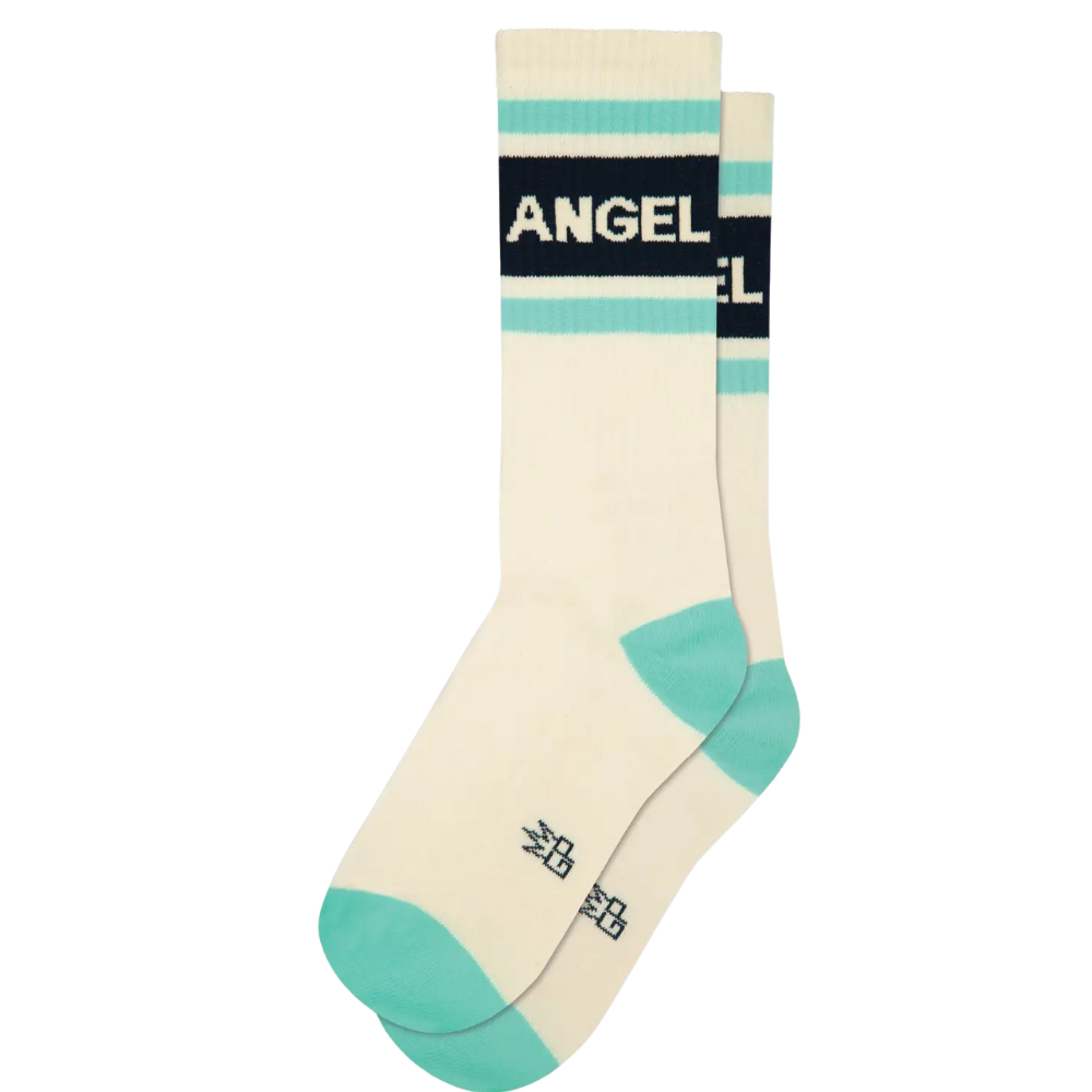 Angel Gym Crew Socks