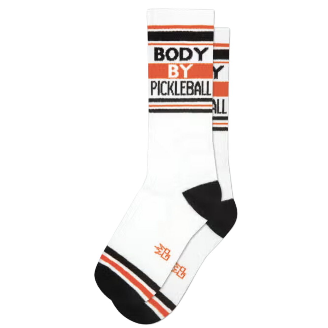 Body by Pickleball Gym Crew Socks