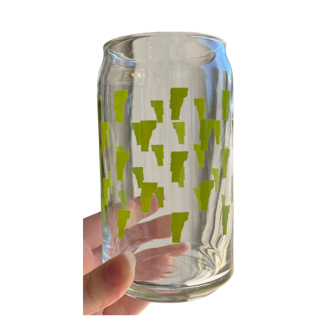 Vermont Wrap Glass Can