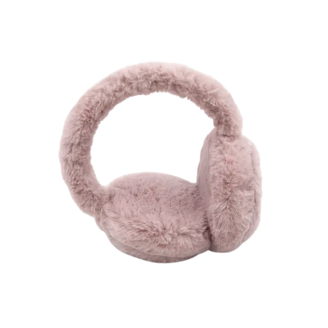 C.C Faux Fur Must Have Winter Warm Earmuff- Rose