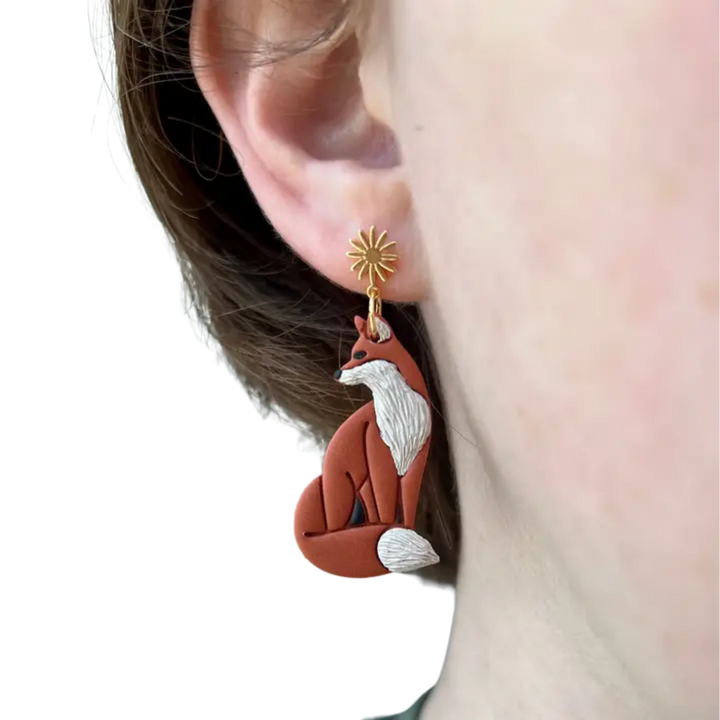 Fox Earrings
