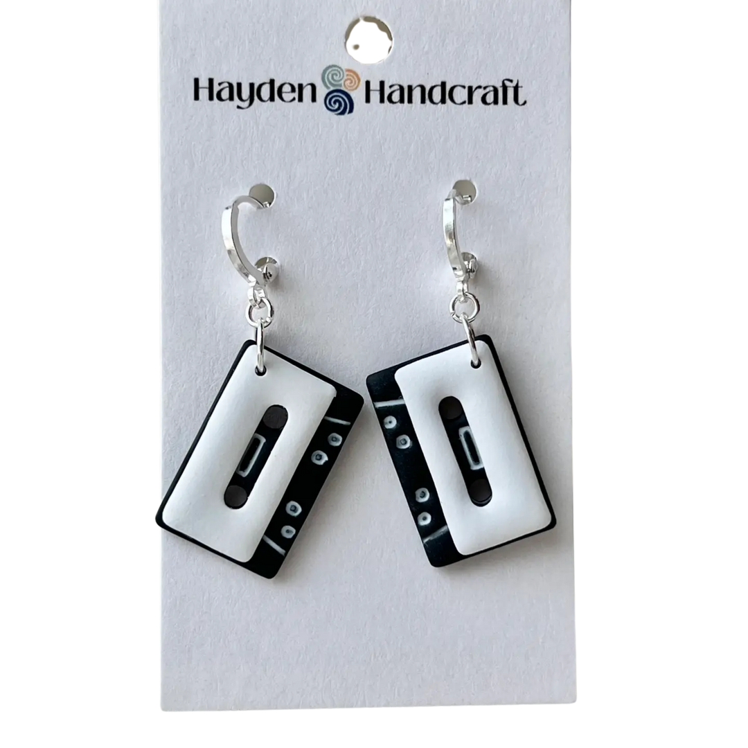 Cassette Earrings