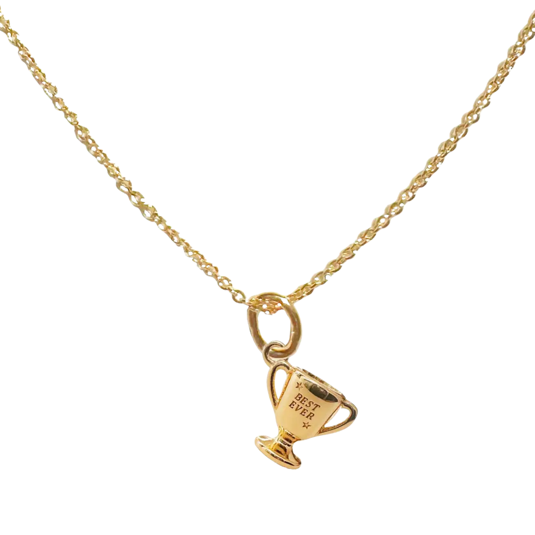 Magic Charm "Best Ever" Trophy Necklace