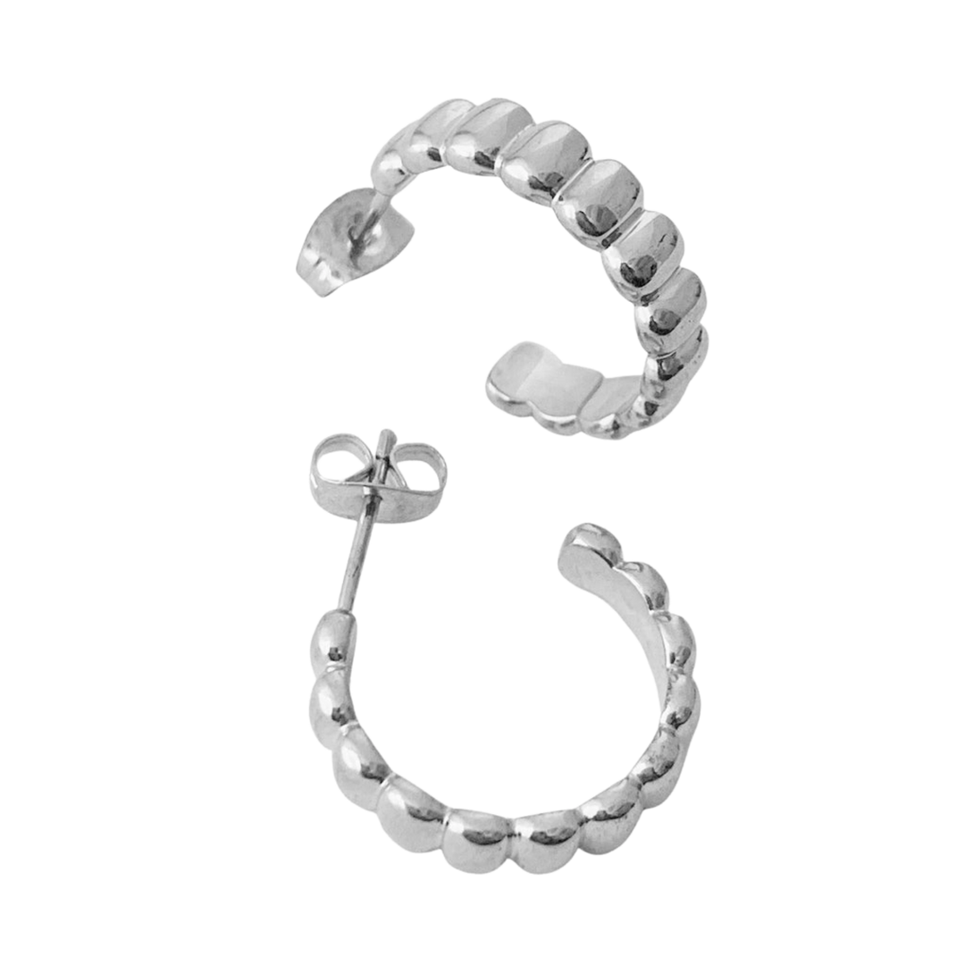 Rosa Ribbed Hoops