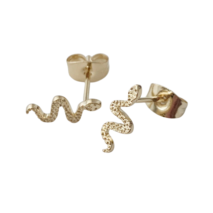 Snake Stud Earrings