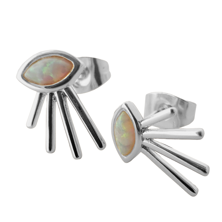 Spirit Beam Opal Studs