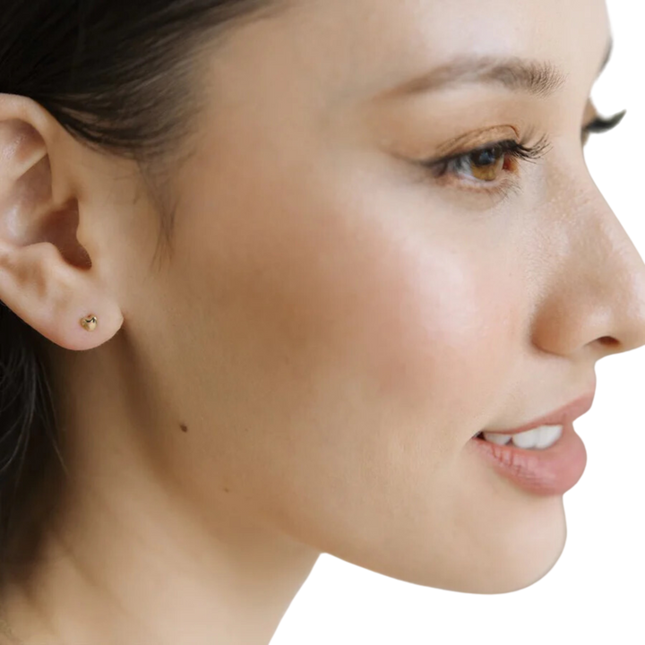 Mini Heart Stud Earrings