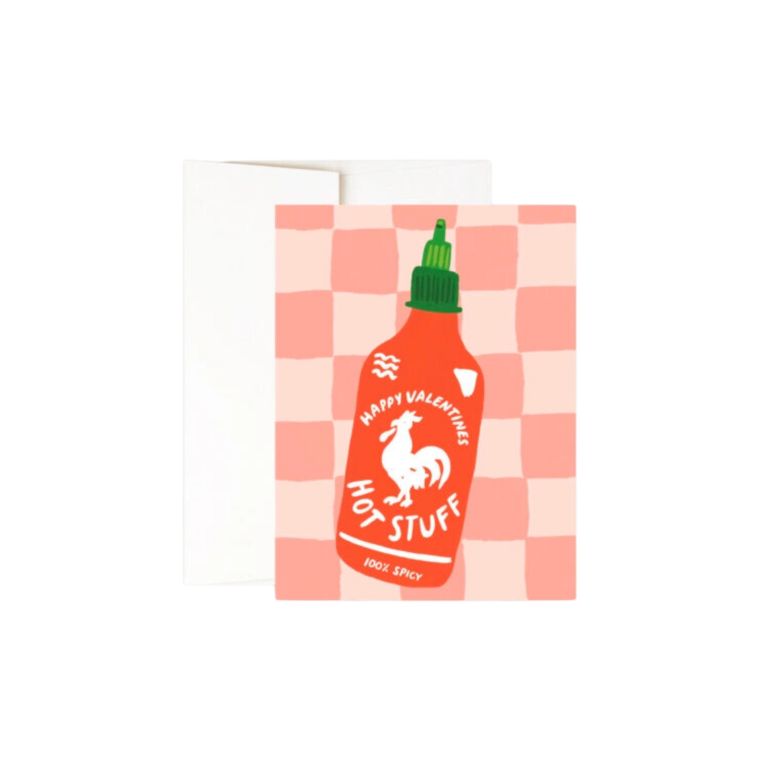 Rooster Sauce Valentines Card