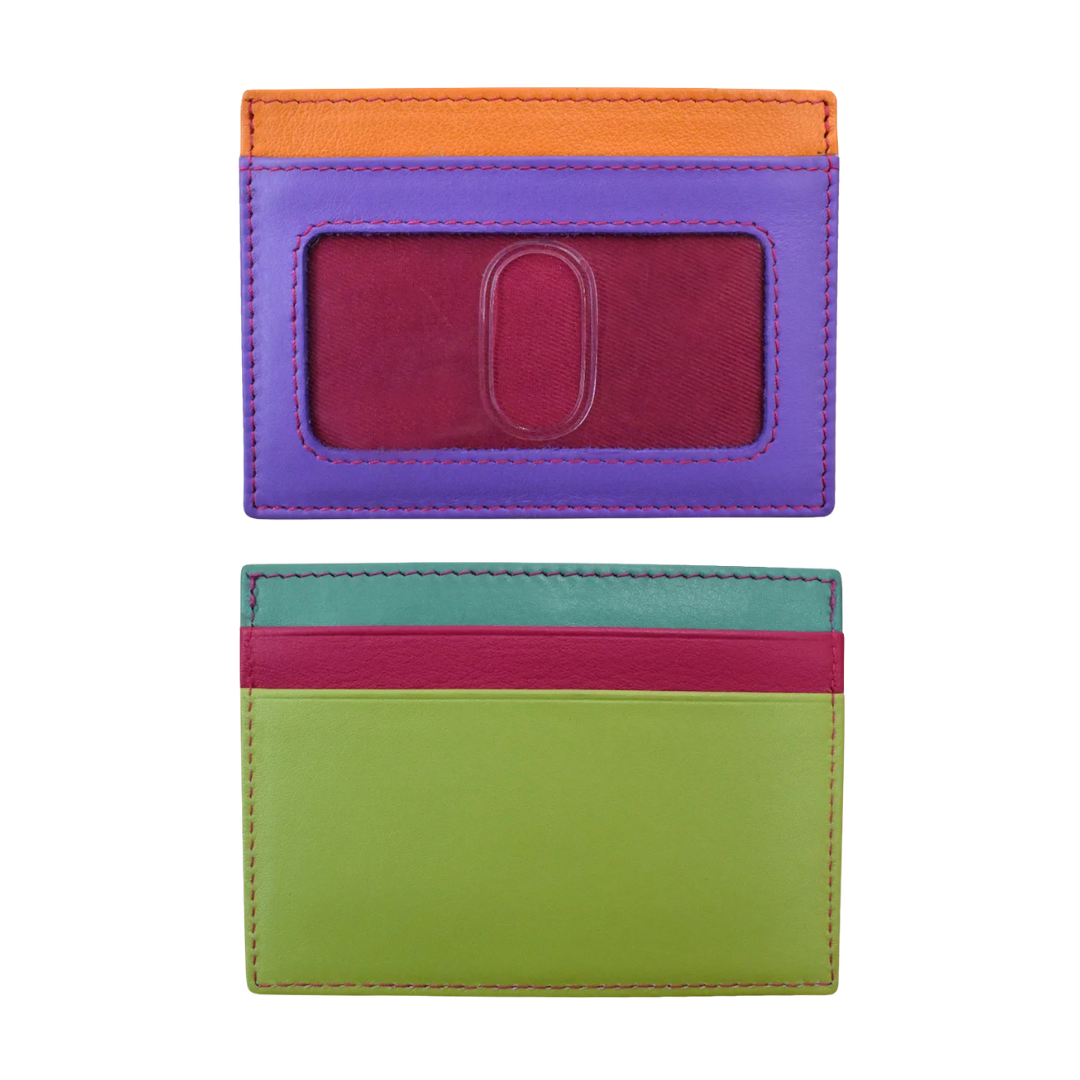 Leather I.D. and Credit Card Holder