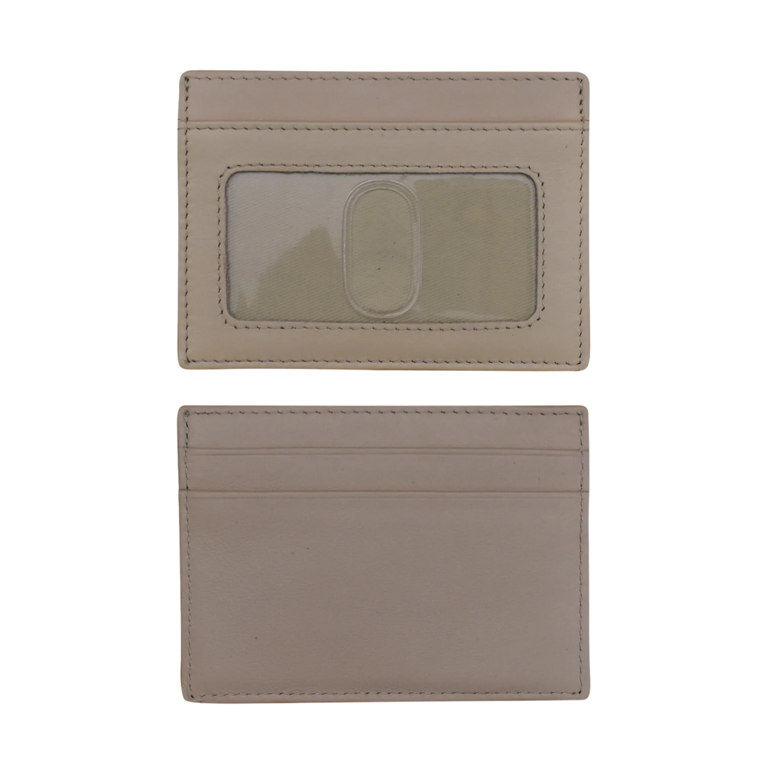 Leather I.D. and Credit Card Holder