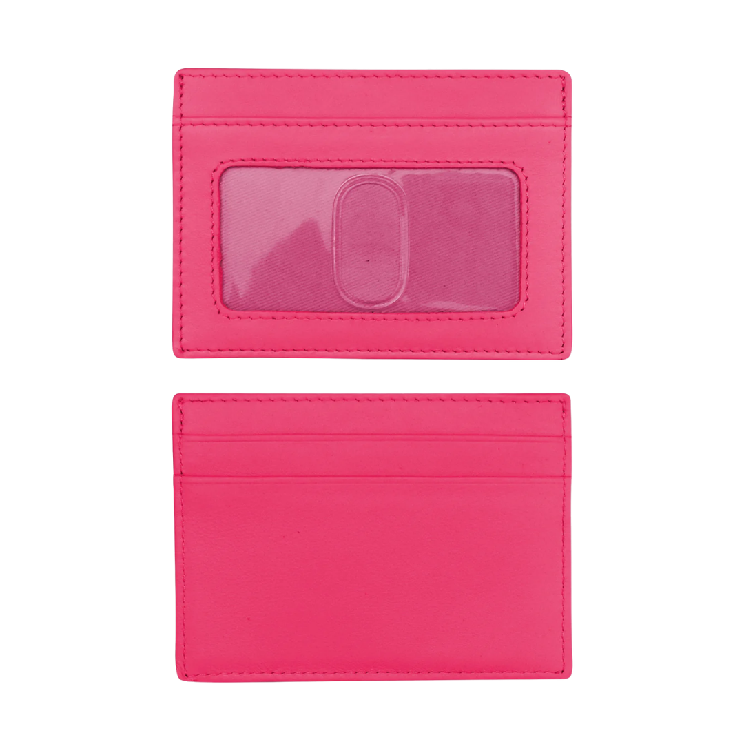 Leather I.D. and Credit Card Holder