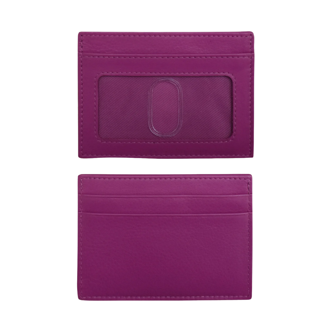 Leather I.D. and Credit Card Holder