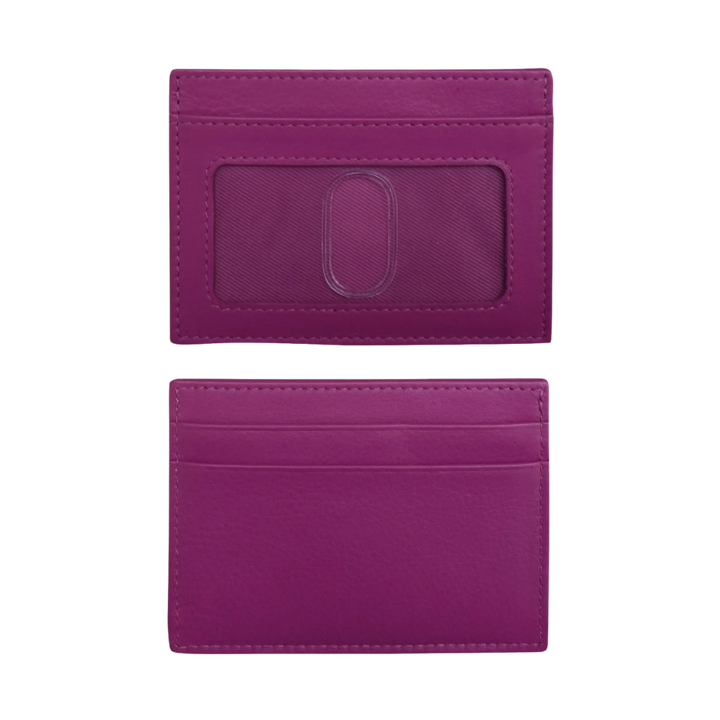 Leather I.D. and Credit Card Holder