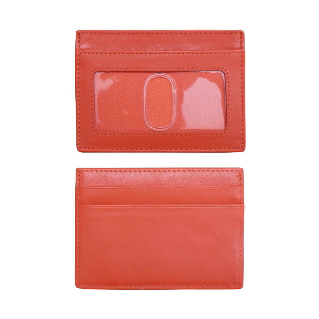Leather I.D. and Credit Card Holder
