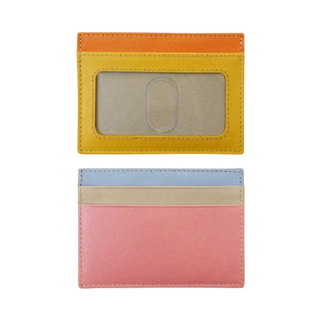 Leather I.D. and Credit Card Holder