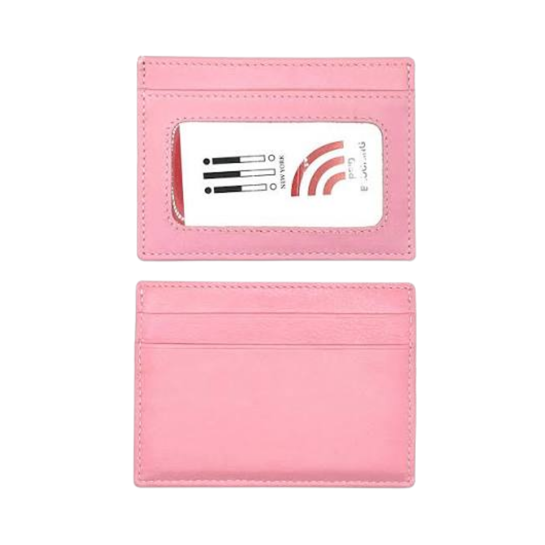 Leather I.D. and Credit Card Holder