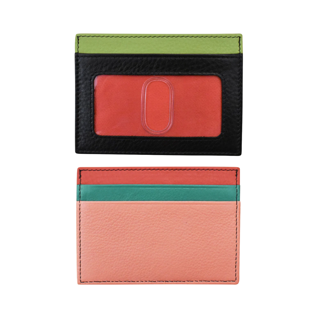 Leather I.D. and Credit Card Holder