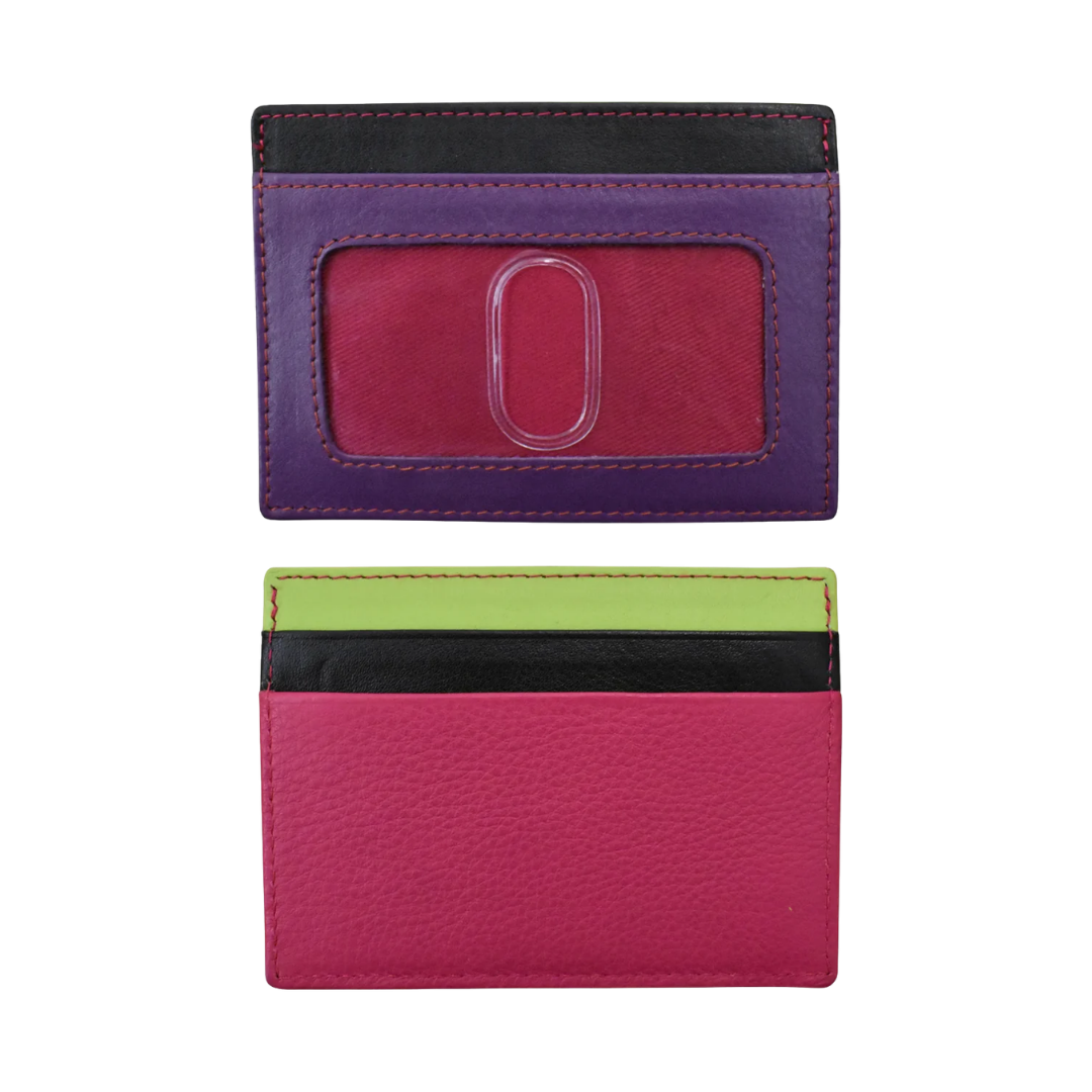 Leather I.D. and Credit Card Holder