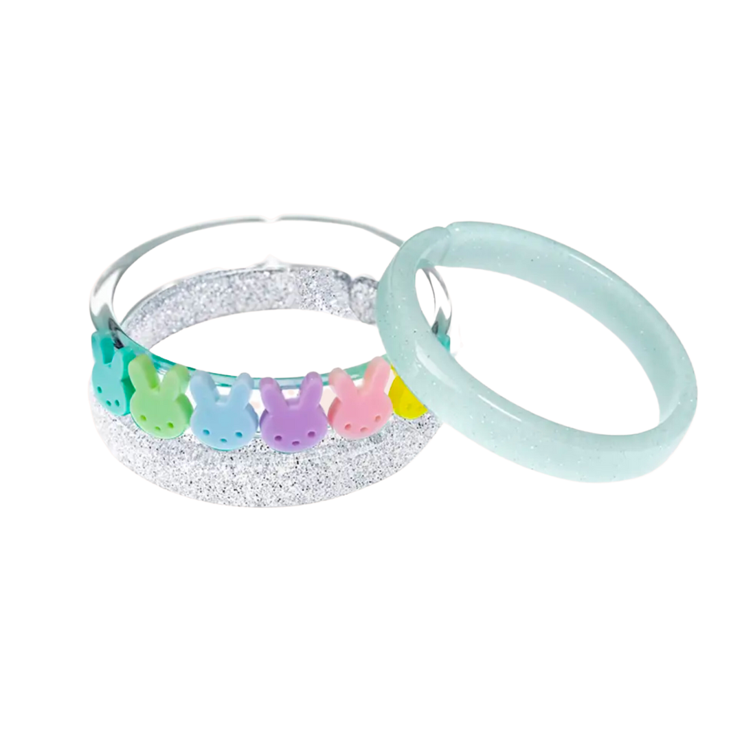 Colorful Pastel Bunnies Bracelets