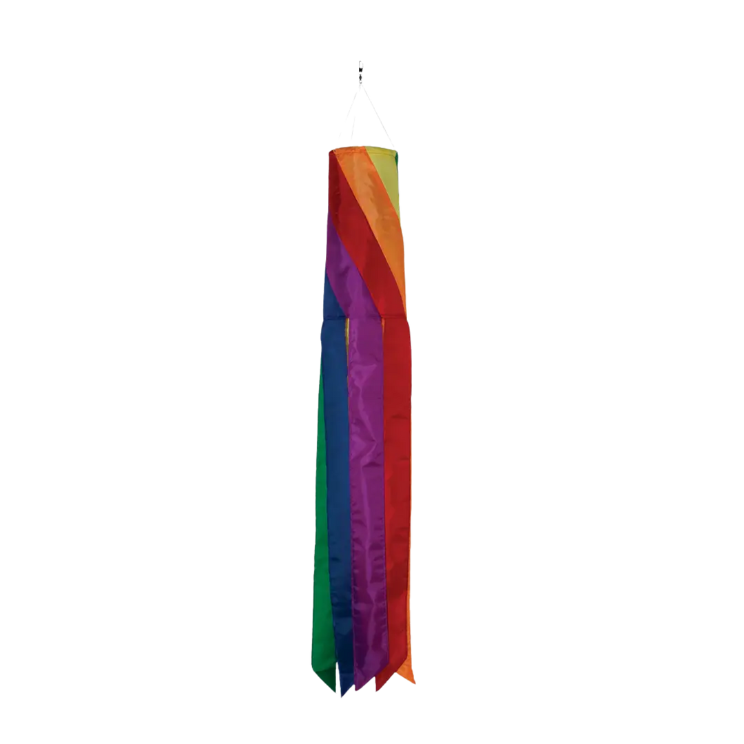 Rainbow Diagonal 33" Windsock