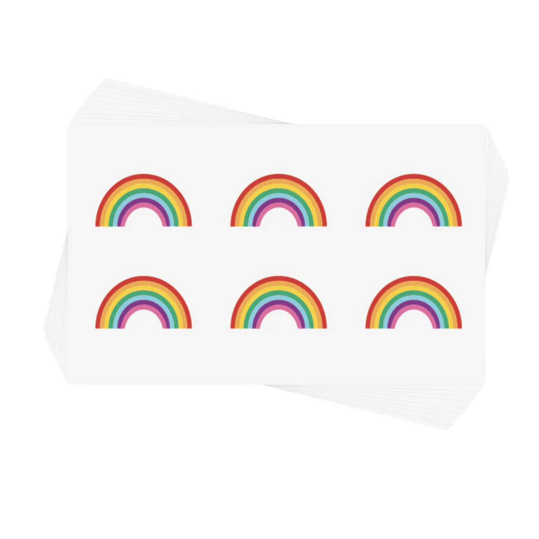 Tiny Rainbows Temporary Tattoo