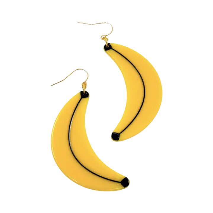 Banana Acetate Earrings