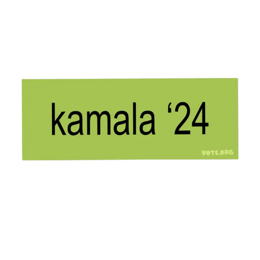 Kamala '24 Brat Bumper Sticker