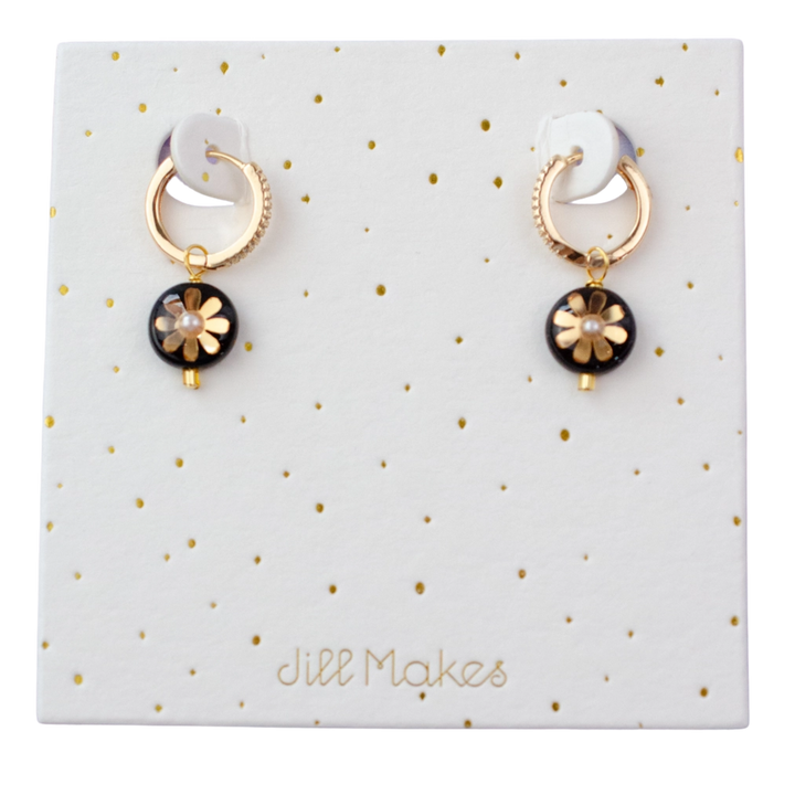 Mira Flower Dangle Earrings