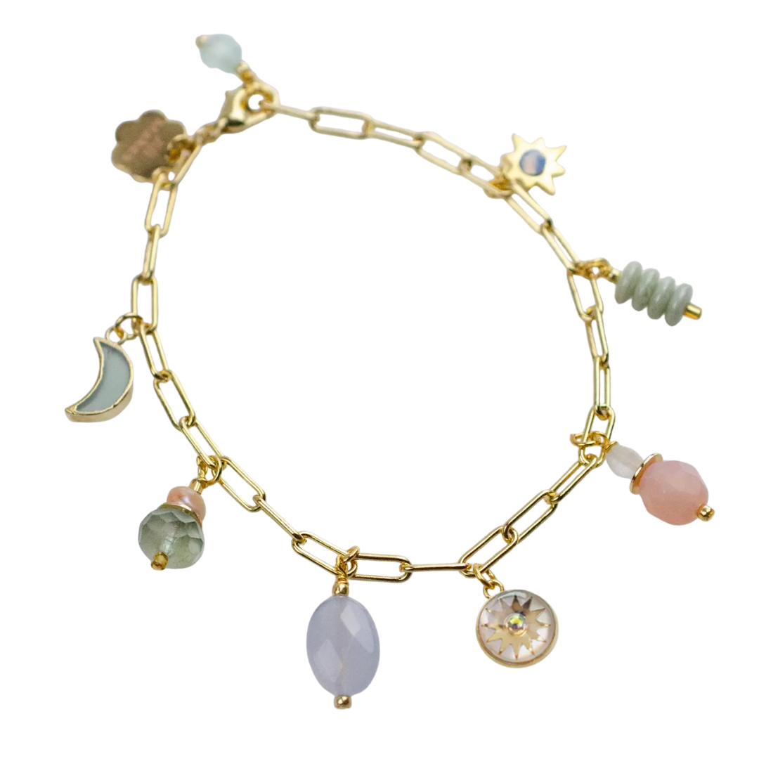 Zodiac Air Sign Charm Bracelet