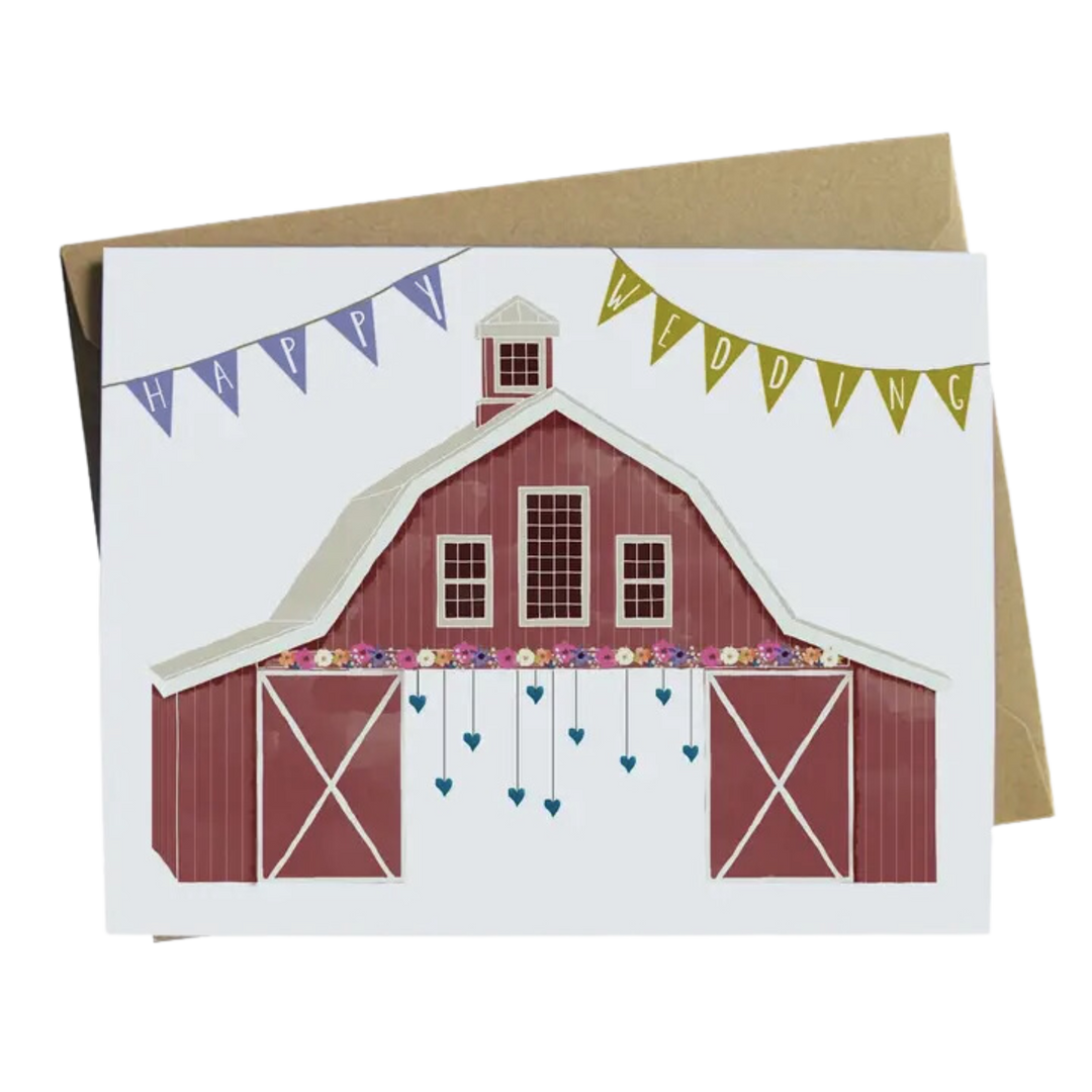 Wedding Barn Card