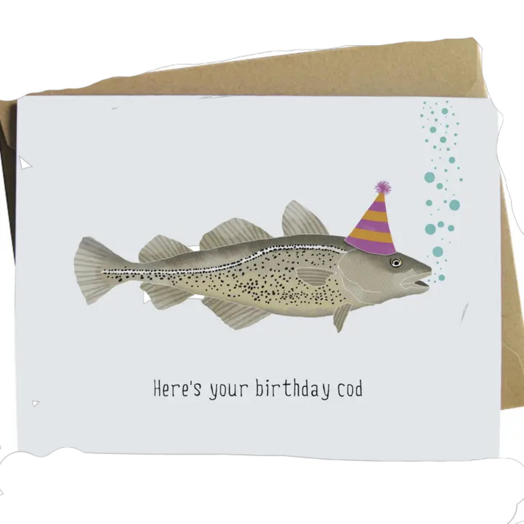 Cod Birthday Greeting Card