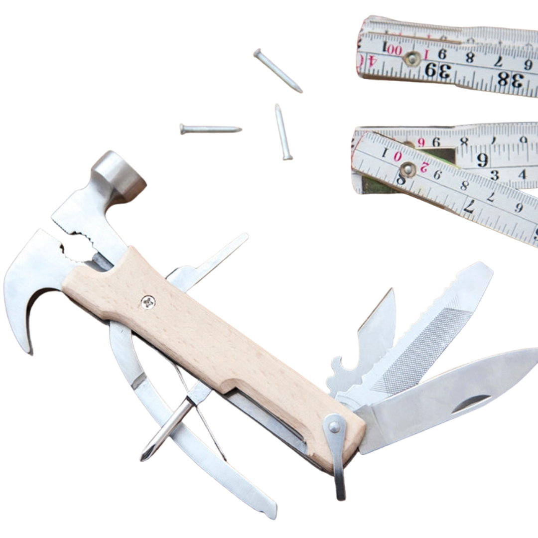 Wood Multi Function Hammer Tool