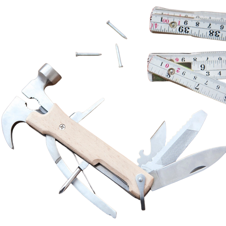 Wood Multi Function Hammer Tool
