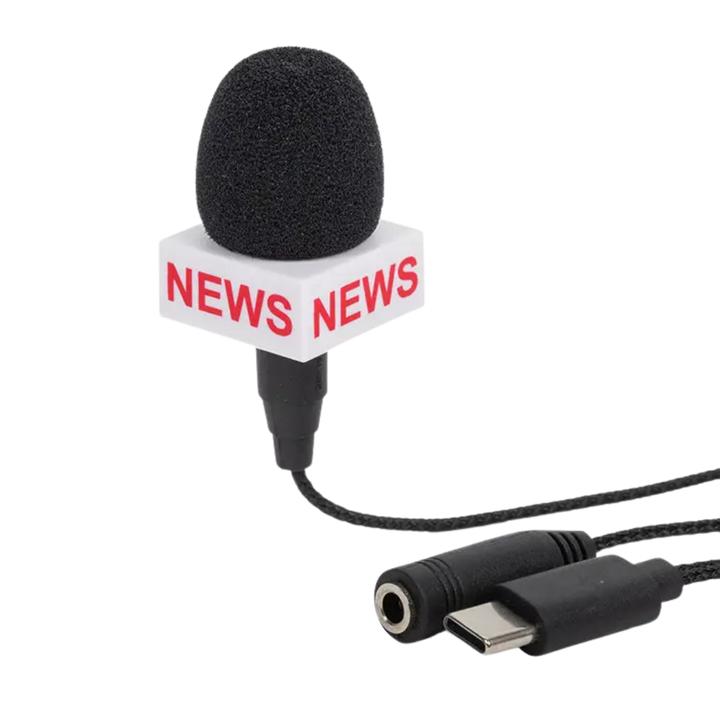 Breaking News Mini Microphone