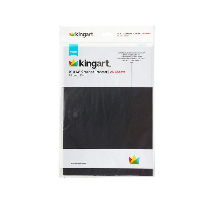 Graphite Transfer Paper - 9" X 13" - 25 Sheets
