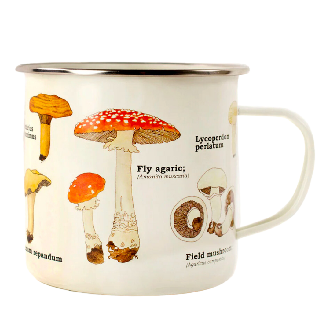 Mushrooms Enamel Mug