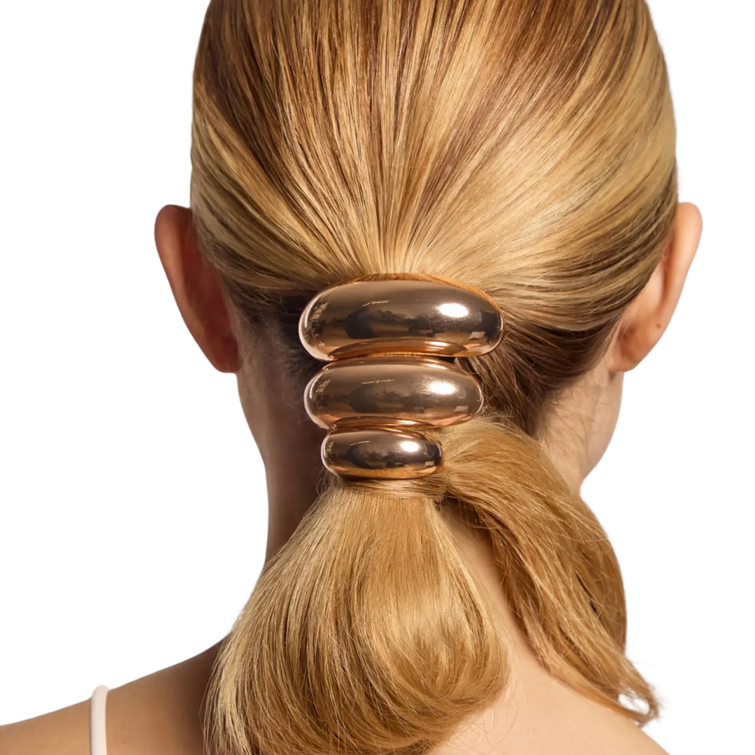 Gold Metal Cloud Cuff
