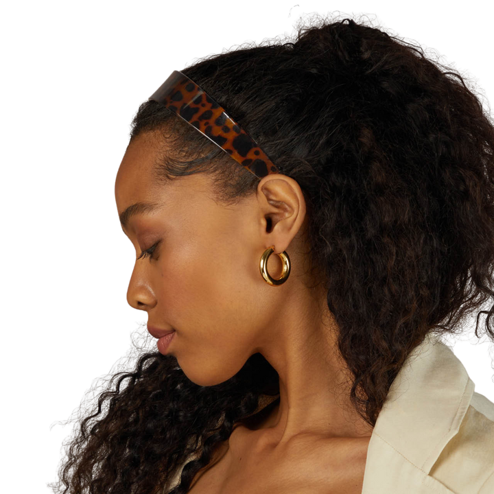 Recycled Plastic Wide Headband - Tort