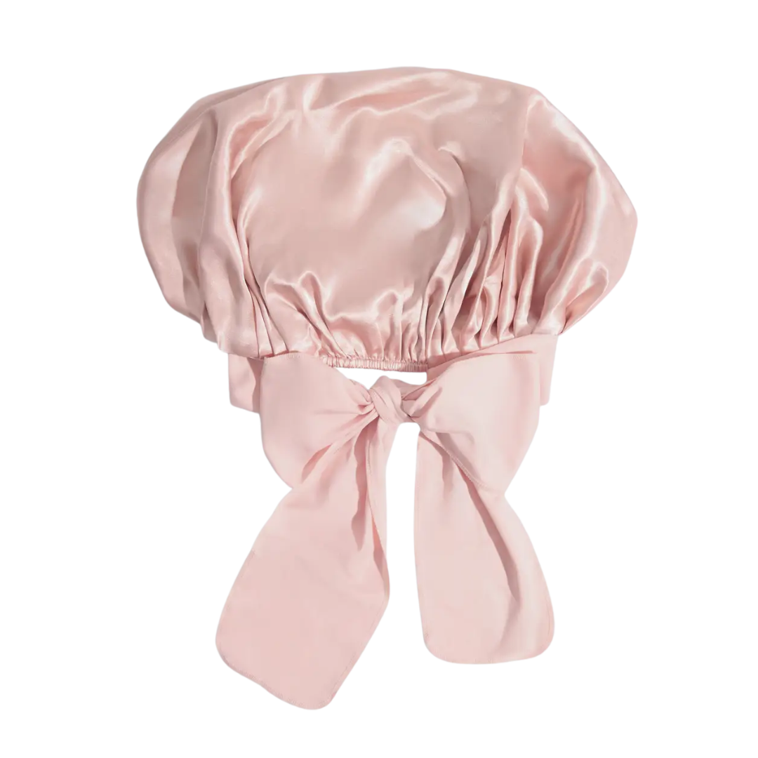 Adjustable Oversized Satin Bonnet