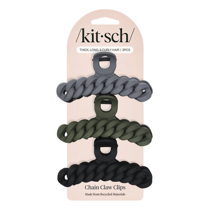 Chain Claw Clips 3pc Set