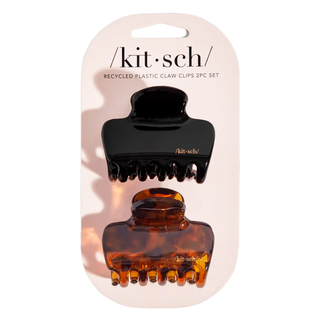Cloud Claw Clips 2pc Set - Black & Tort