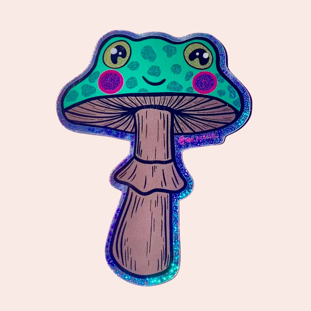 Frogshroom Sticker